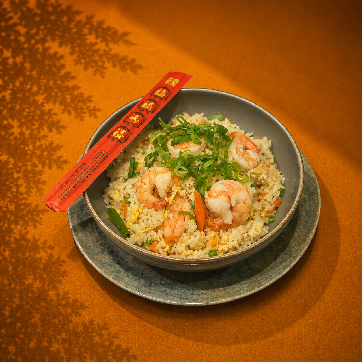 23. Nasi met chinese garnalen