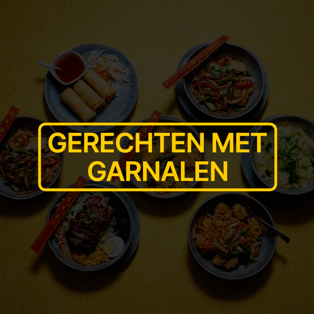 8. Gerechten met chinese garnalen