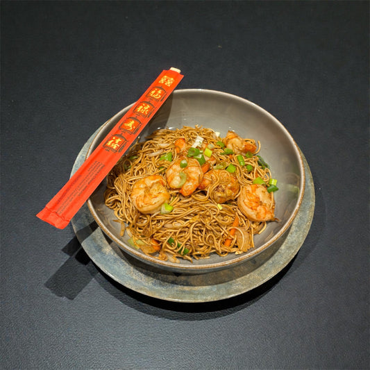 23. Bami met chinese garnalen