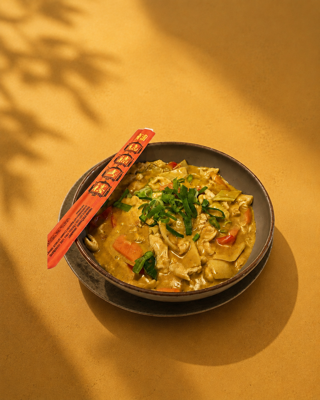 27. Kip met diverse groenten in currysaus