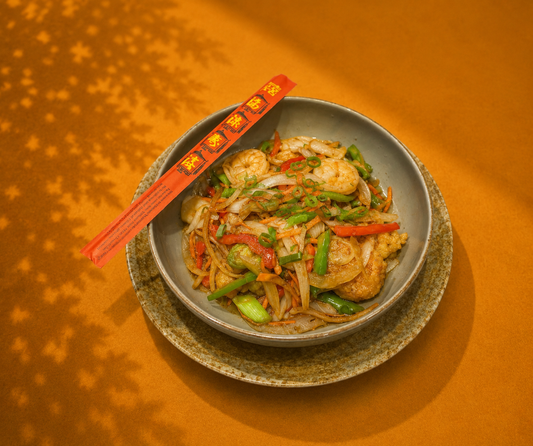 43. Chinese garnalen in looksaus