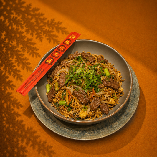 22. Bami met rund
