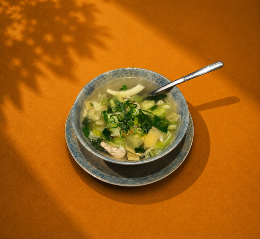 3. Kippensoep met Chinese champignons