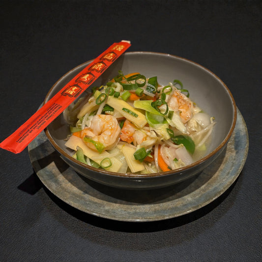 40. Chop Choy met chinese garnalen