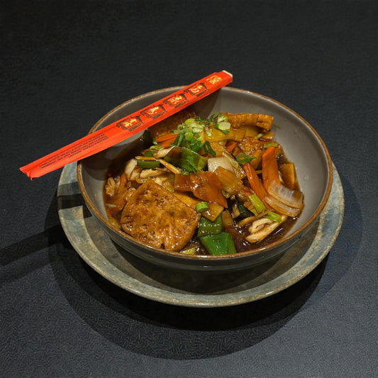 50. Gewokte diverse groenten met tofu